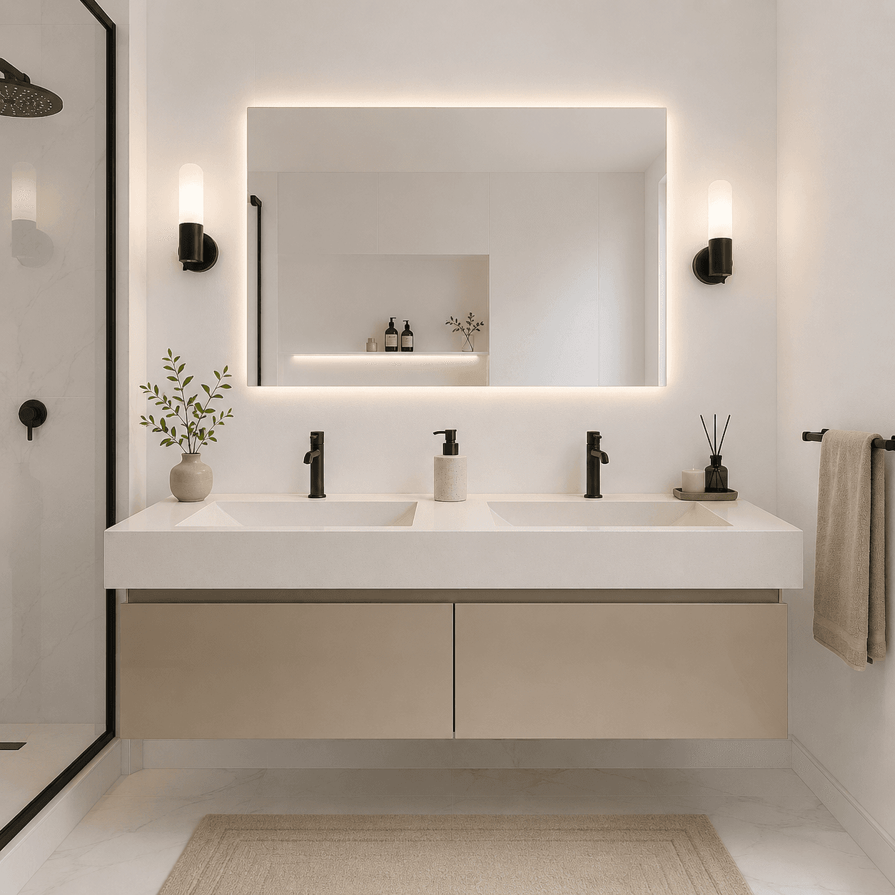 Meuble Salle de Bain à Encastrer