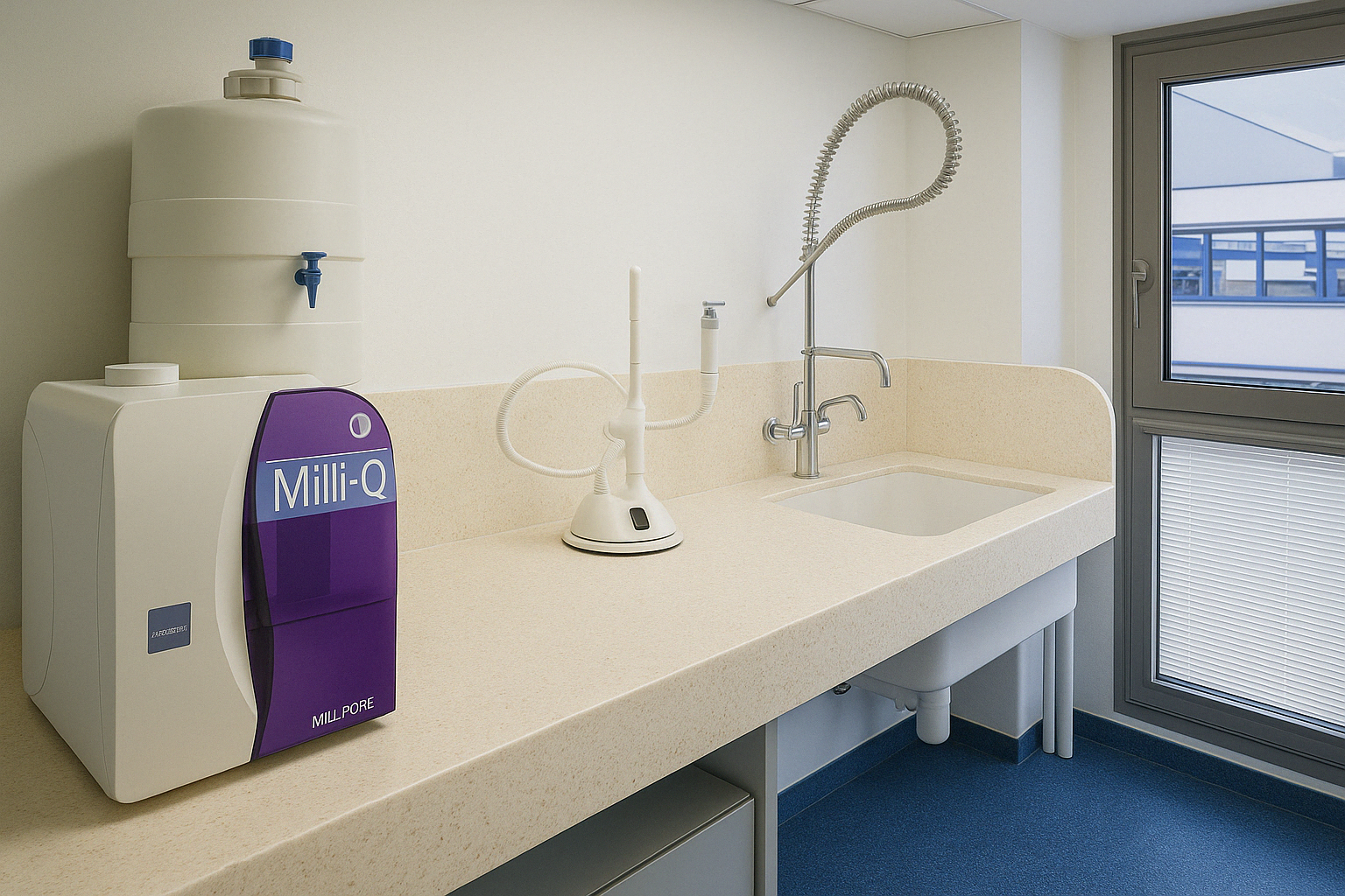 Espace santé en Solid Surface