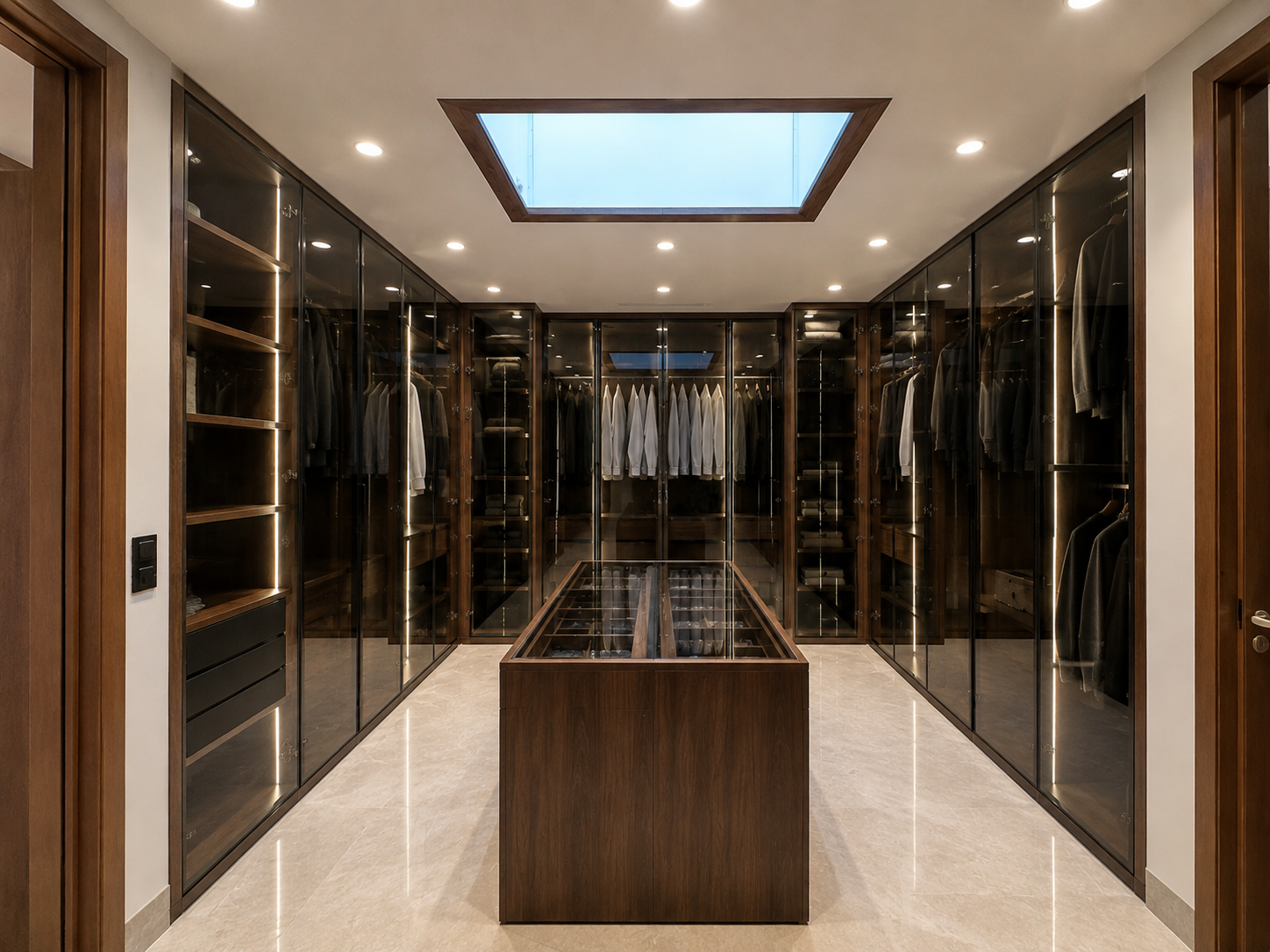 Dressing ouvert en Solid Surface