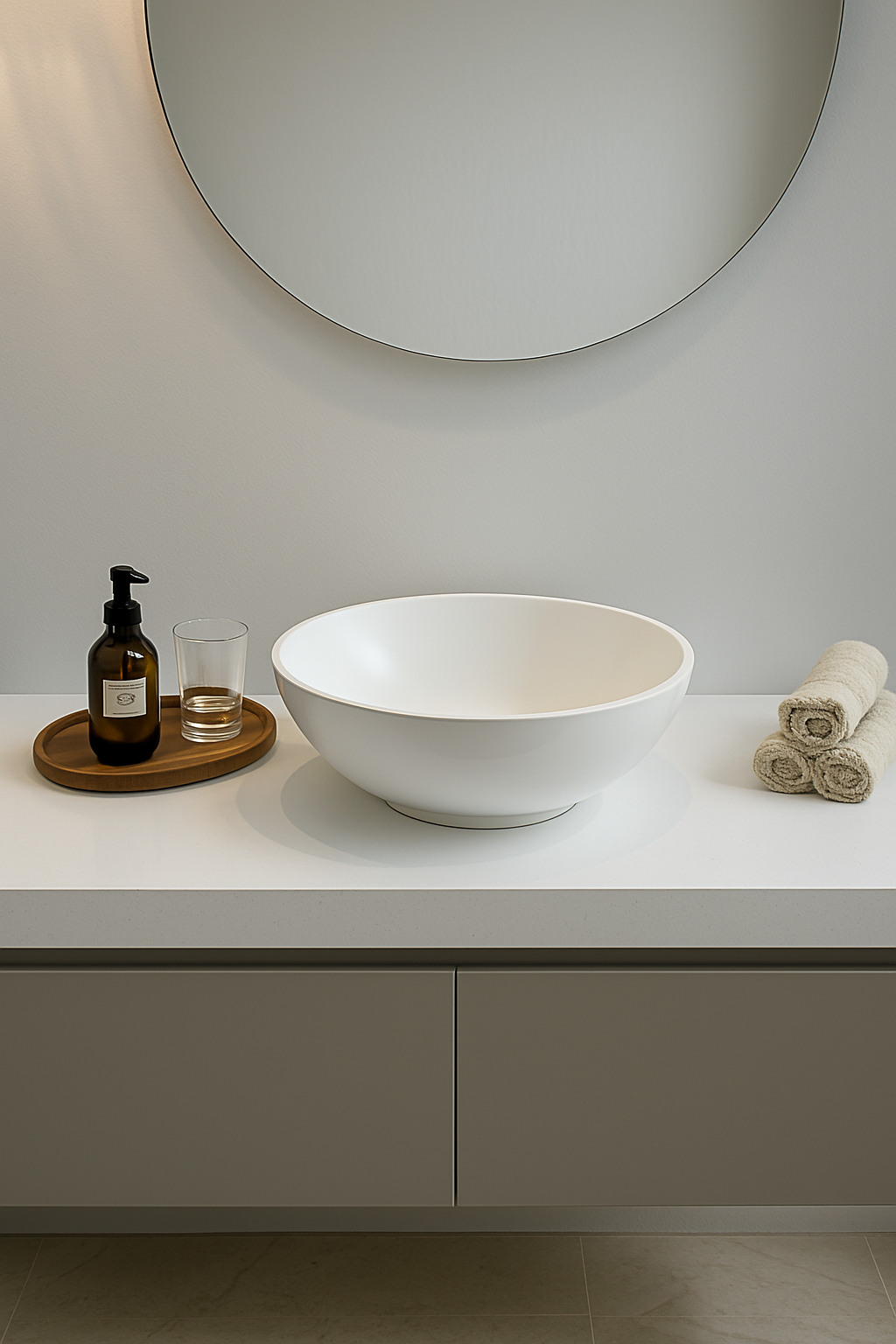Meuble salle de bain moderne
