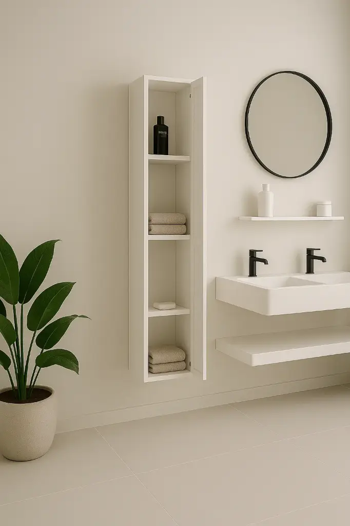 Colonne murale en Solid Surface