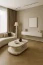 Table Basse en Solid Surface